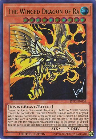 The Winged Dragon of Ra [JMPS-EN006] Ultra Rare | Game Master's Emporium (The New GME)