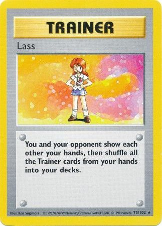 Lass (75/102) [Base Set Shadowless Unlimited] | Game Master's Emporium (The New GME)