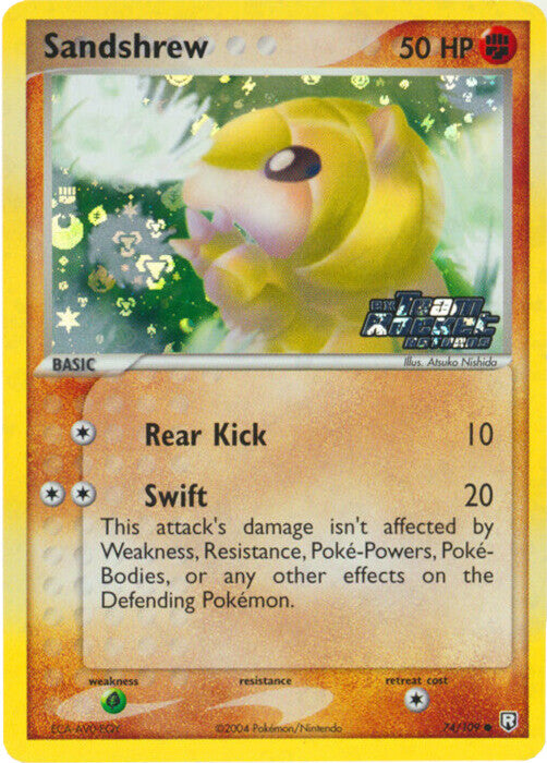 Sandshrew (74/109) (Stamped) [EX: Team Rocket Returns] | Game Master's Emporium (The New GME)