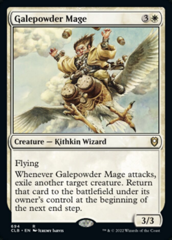 Galepowder Mage [Commander Legends: Battle for Baldur's Gate] | Game Master's Emporium (The New GME)