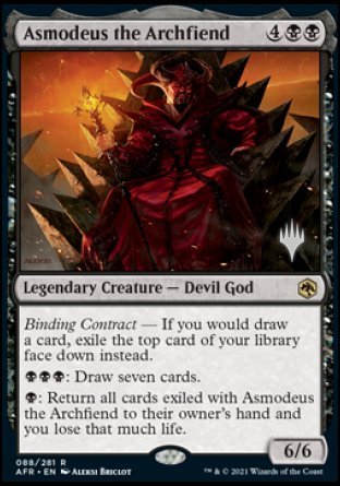 Asmodeus the Archfiend (Promo Pack) [Dungeons & Dragons: Adventures in the Forgotten Realms Promos] | Game Master's Emporium (The New GME)