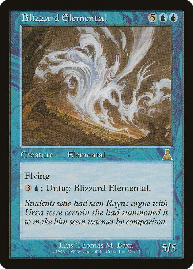 Blizzard Elemental [Urza's Destiny] | Game Master's Emporium (The New GME)