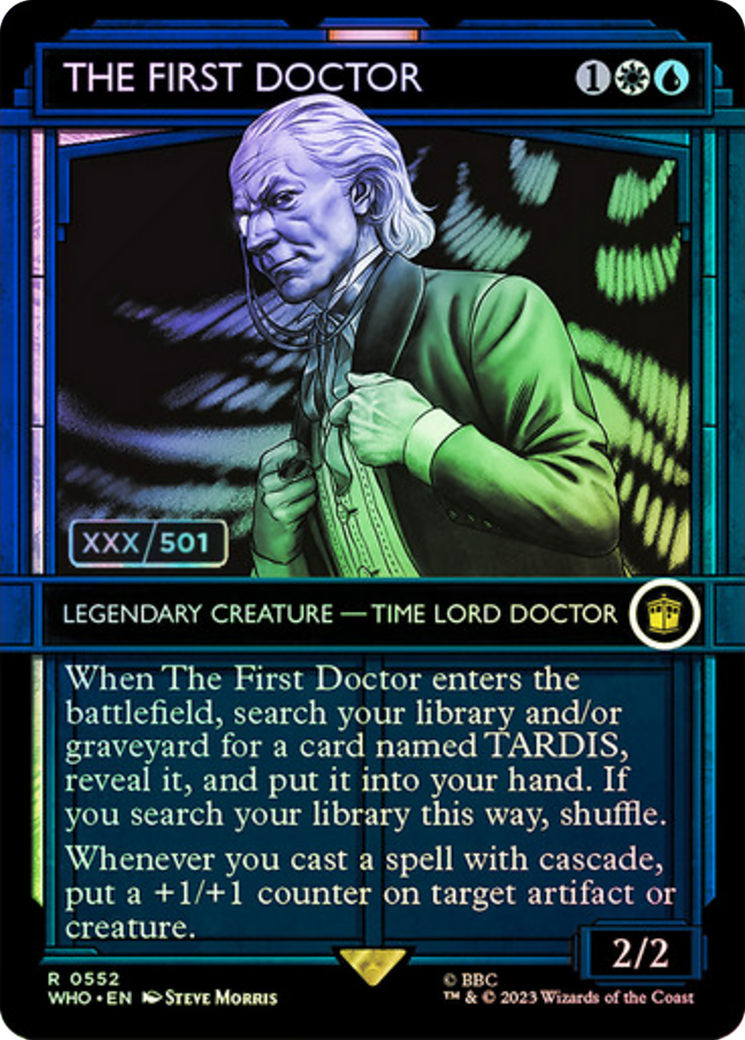 The First Doctor (Serial Numbered) [Doctor Who] | Game Master's Emporium (The New GME)