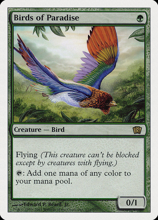 Birds of Paradise [Eighth Edition] | Game Master's Emporium (The New GME)