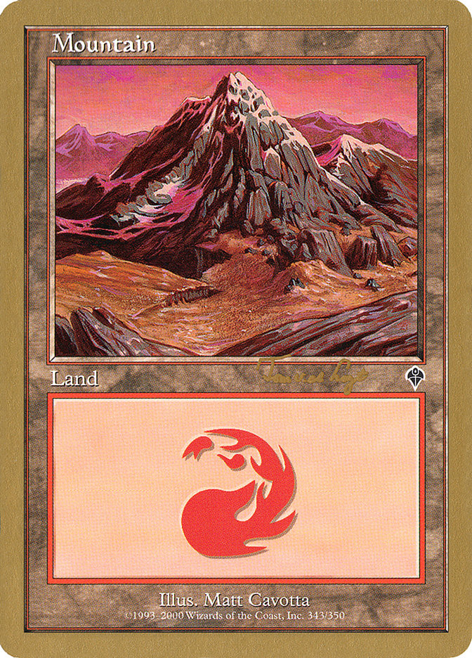 Mountain (tvdl343) (Tom van de Logt) [World Championship Decks 2001] | Game Master's Emporium (The New GME)