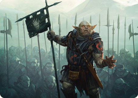 Ugluk of the White Hand Art Card [The Lord of the Rings: Tales of Middle-earth Art Series] | Game Master's Emporium (The New GME)