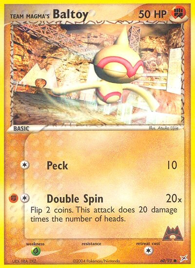Team Magma's Baltoy (60/95) [EX: Team Magma vs Team Aqua] | Game Master's Emporium (The New GME)