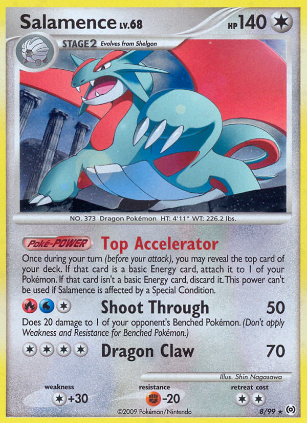 Salamence (8/99) [Platinum: Arceus] | Game Master's Emporium (The New GME)