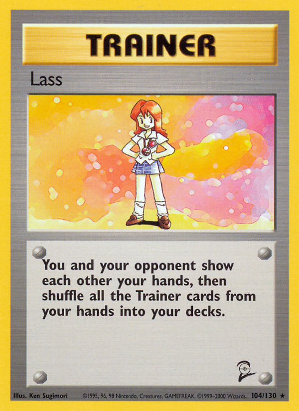 Lass (104/130) [Base Set 2] | Game Master's Emporium (The New GME)
