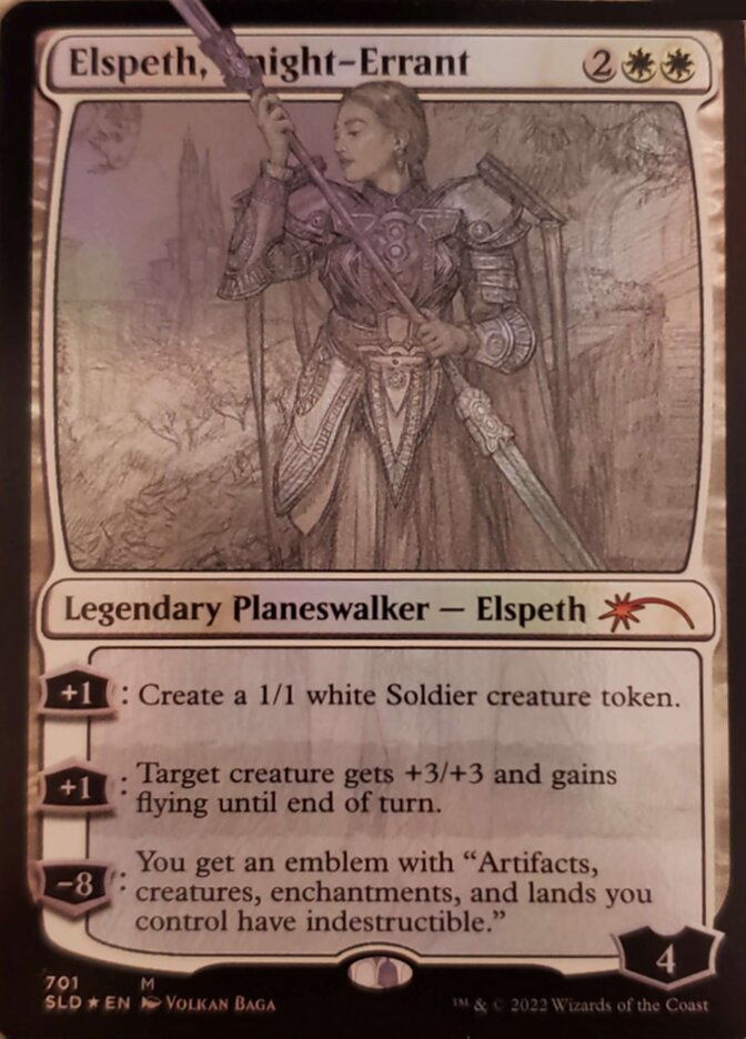 Elspeth, Knight-Errant (Sketch) [Secret Lair Drop Promos] | Game Master's Emporium (The New GME)