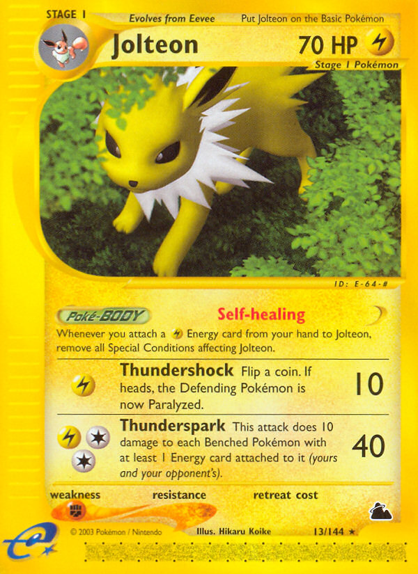 Jolteon (13/144) [Skyridge] | Game Master's Emporium (The New GME)