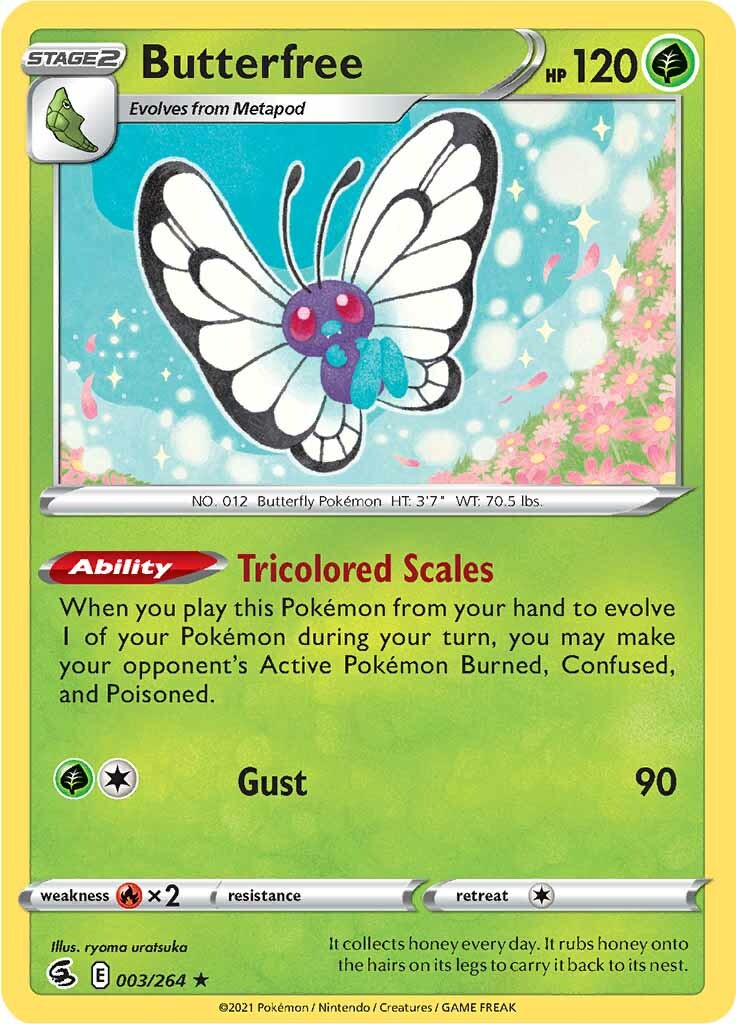 Butterfree (003/264) [Sword & Shield: Fusion Strike] | Game Master's Emporium (The New GME)
