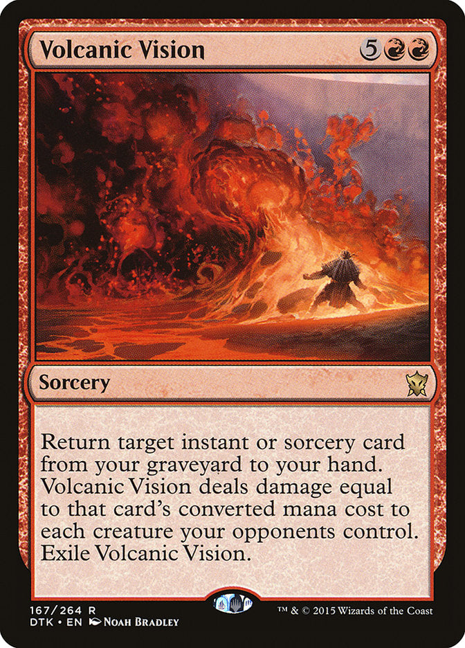Volcanic Vision [Dragons of Tarkir] | Game Master's Emporium (The New GME)