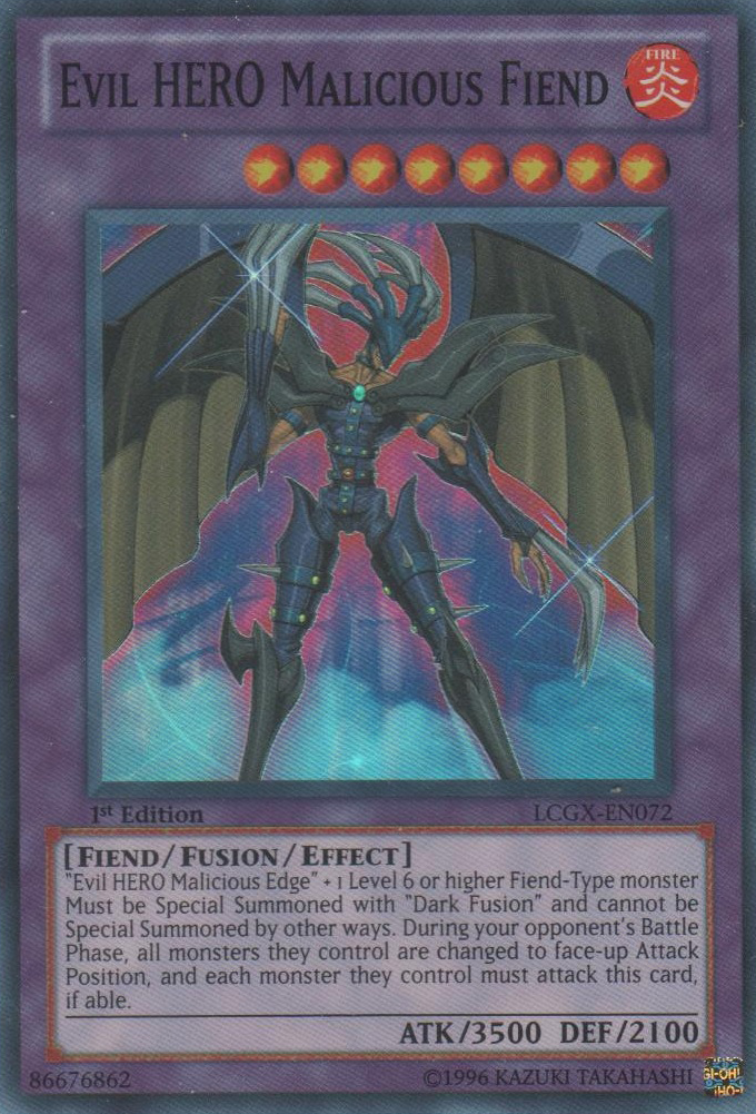 Evil HERO Malicious Fiend [LCGX-EN072] Super Rare | Game Master's Emporium (The New GME)