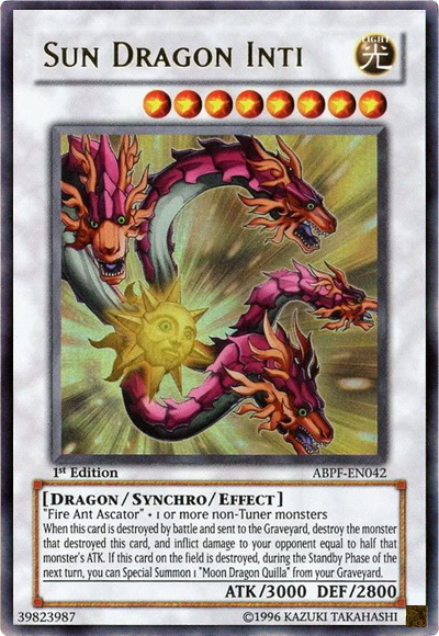 Sun Dragon Inti [ABPF-EN042] Ultra Rare | Game Master's Emporium (The New GME)