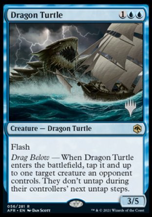 Dragon Turtle (Promo Pack) [Dungeons & Dragons: Adventures in the Forgotten Realms Promos] | Game Master's Emporium (The New GME)