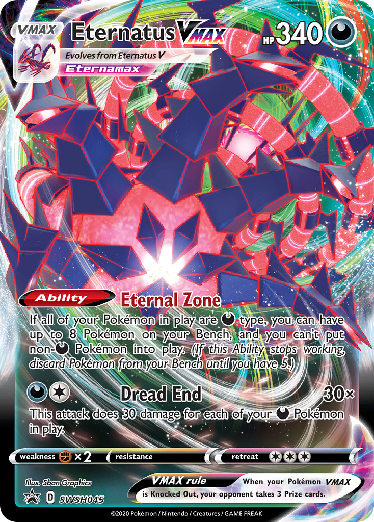 Eternatus VMAX (SWSH045) (Jumbo Card) [Sword & Shield: Black Star Promos] | Game Master's Emporium (The New GME)