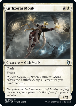 Githzerai Monk [Commander Legends: Battle for Baldur's Gate] | Game Master's Emporium (The New GME)