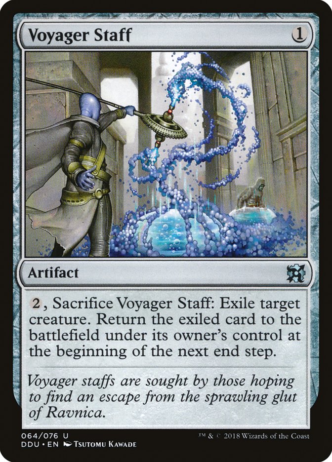 Voyager Staff [Duel Decks: Elves vs. Inventors] | Game Master's Emporium (The New GME)