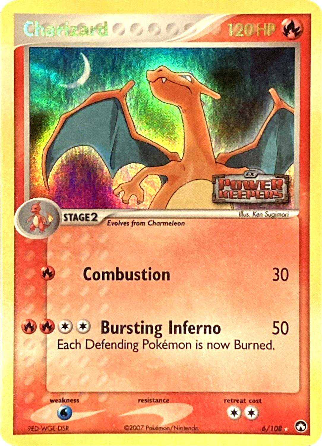 Charizard (6/108) (Stamped) [EX: Power Keepers] | Game Master's Emporium (The New GME)