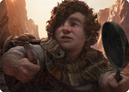 Sam, Loyal Attendant Art Card [The Lord of the Rings: Tales of Middle-earth Art Series] | Game Master's Emporium (The New GME)