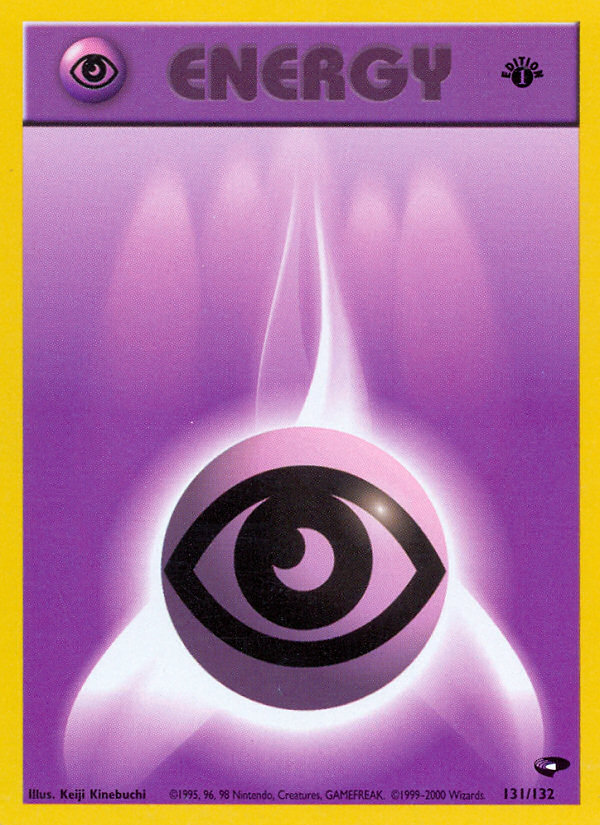 Psychic Energy (131/132) [Gym Challenge 1st Edition] | Game Master's Emporium (The New GME)