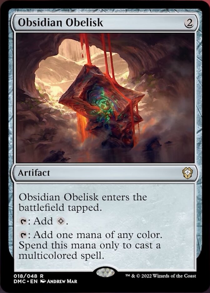 Obsidian Obelisk [Dominaria United Commander] | Game Master's Emporium (The New GME)