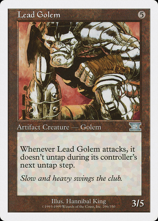 Lead Golem [Classic Sixth Edition] | Game Master's Emporium (The New GME)