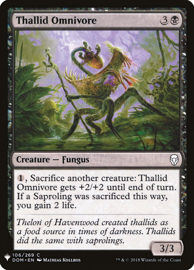 Thallid Omnivore [Mystery Booster] | Game Master's Emporium (The New GME)