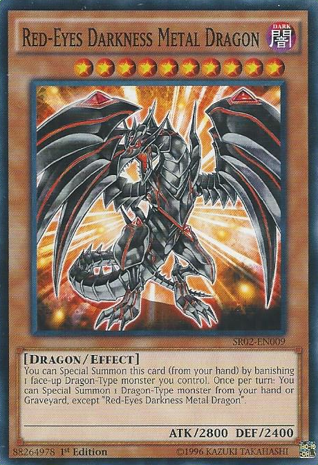 Red-Eyes Darkness Metal Dragon [SR02-EN009] Common | Game Master's Emporium (The New GME)