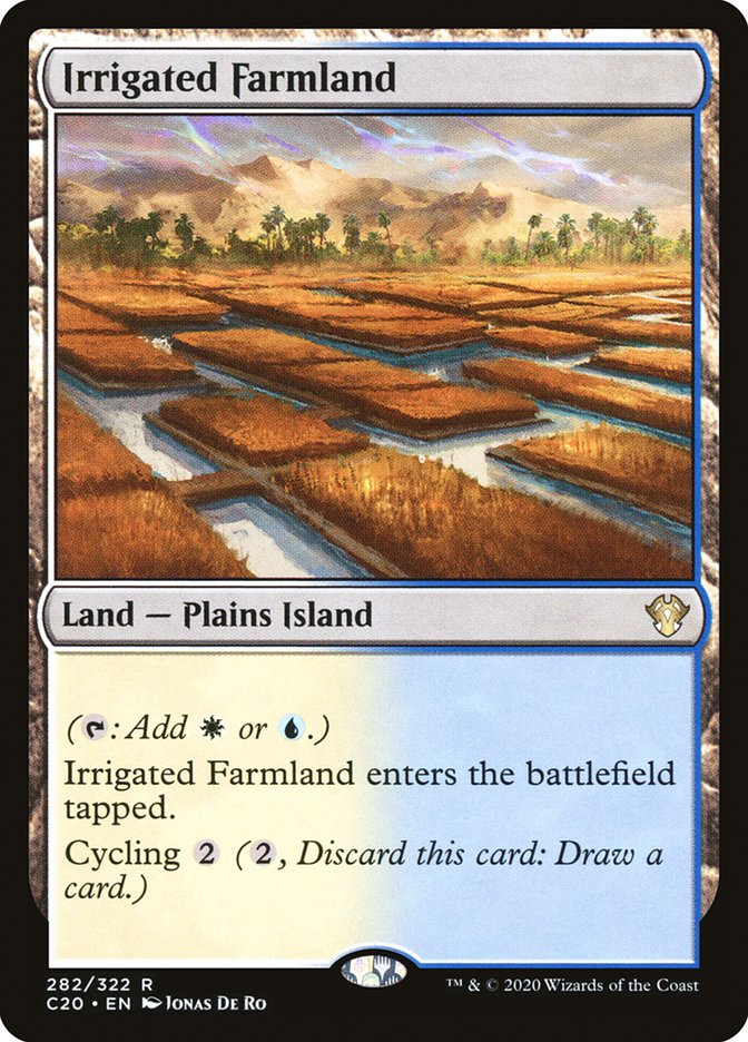 Irrigated Farmland [Commander 2020] | Game Master's Emporium (The New GME)