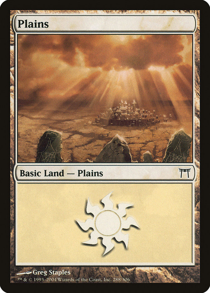 Plains (288) [Champions of Kamigawa] | Game Master's Emporium (The New GME)