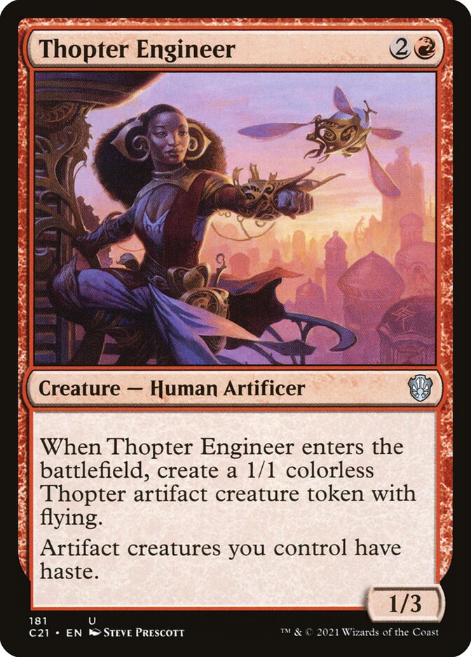 Thopter Engineer [Commander 2021] | Game Master's Emporium (The New GME)