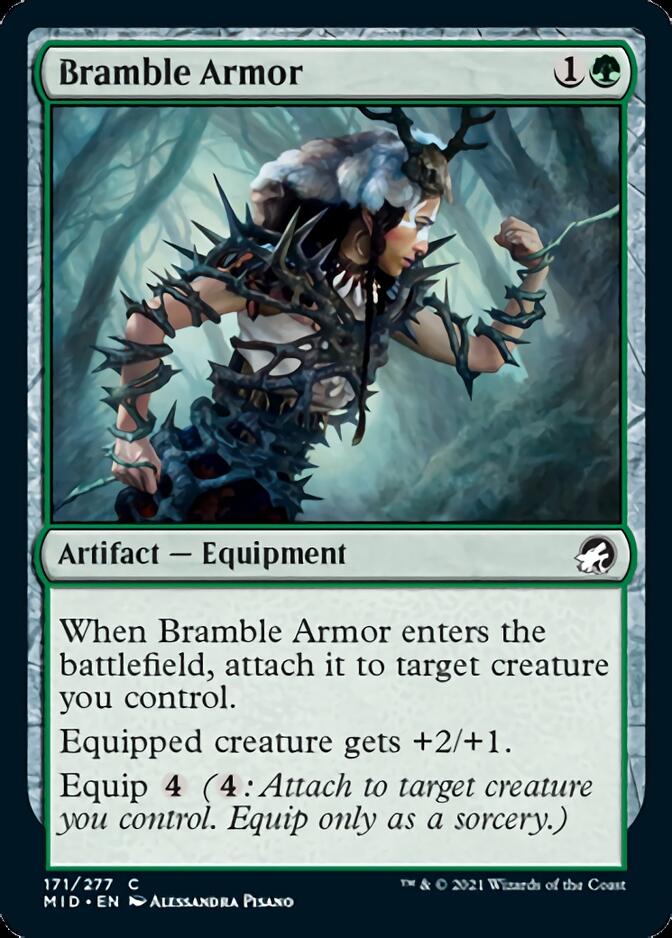 Bramble Armor [Innistrad: Midnight Hunt] | Game Master's Emporium (The New GME)