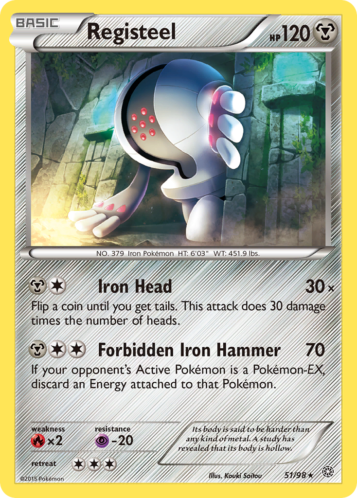 Registeel (51/98) [XY: Ancient Origins] | Game Master's Emporium (The New GME)