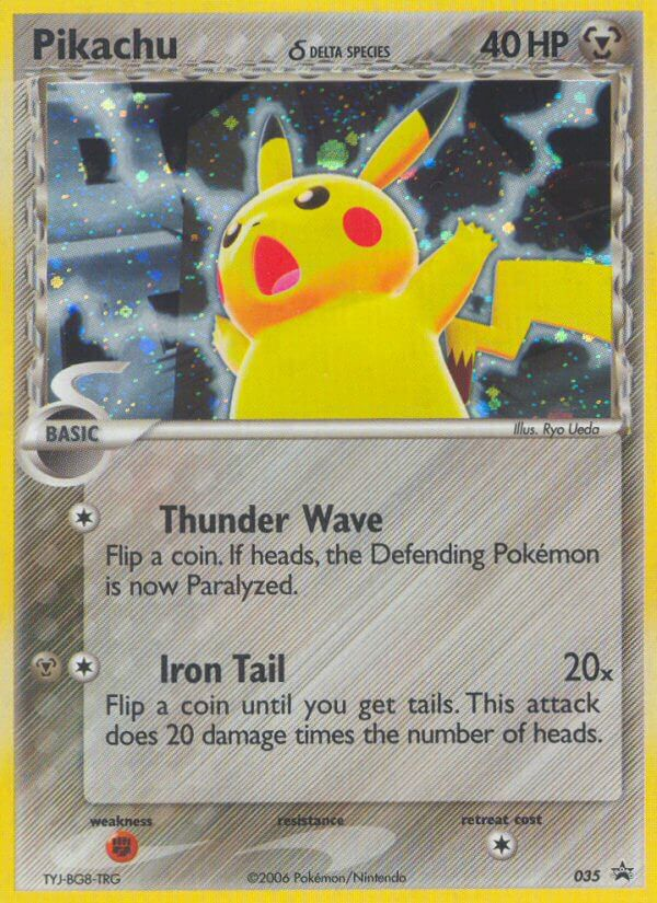 Pikachu (035) (Delta Species) [Nintendo: Black Star Promos] | Game Master's Emporium (The New GME)