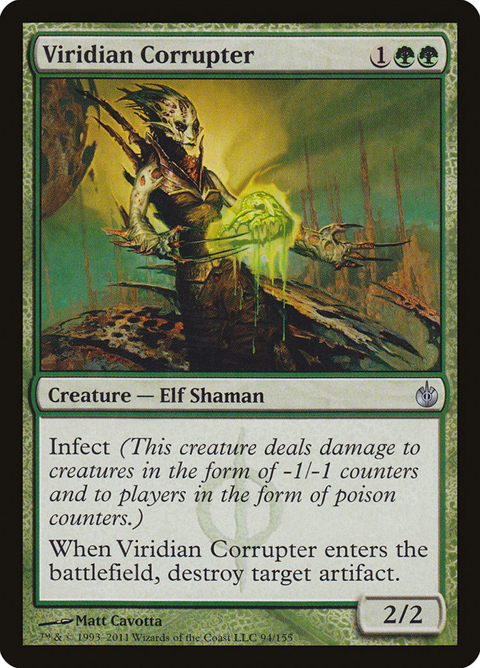 Viridian Corrupter [Mirrodin Besieged] | Game Master's Emporium (The New GME)