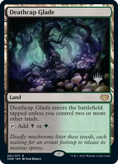 Deathcap Glade (Promo Pack) [Innistrad: Crimson Vow Promos] | Game Master's Emporium (The New GME)