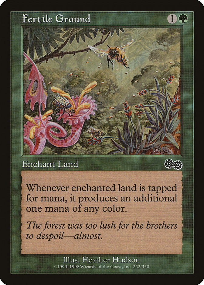 Fertile Ground [Urza's Saga] | Game Master's Emporium (The New GME)