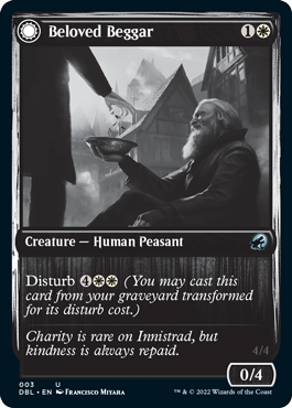 Beloved Beggar // Generous Soul [Innistrad: Double Feature] | Game Master's Emporium (The New GME)