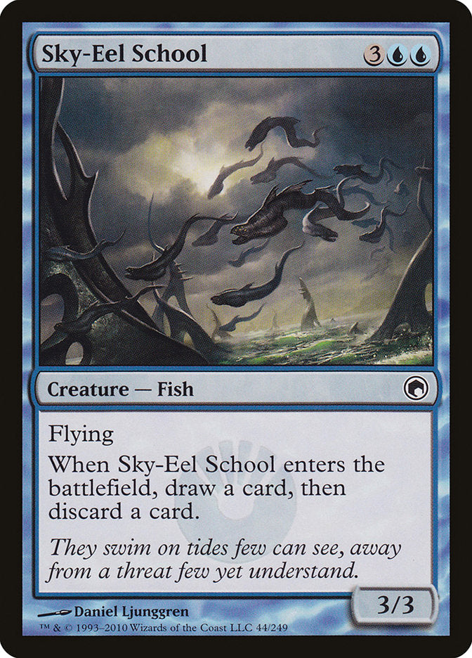 Sky-Eel School [Scars of Mirrodin] | Game Master's Emporium (The New GME)