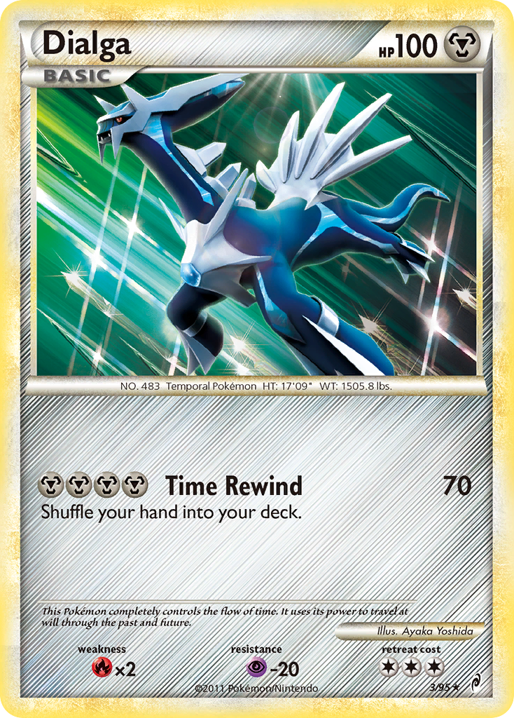 Dialga (3/95) [HeartGold & SoulSilver: Call of Legends] | Game Master's Emporium (The New GME)