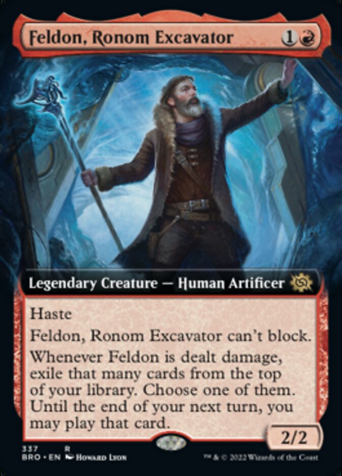 Feldon, Ronom Excavator (Extended Art) [The Brothers' War] | Game Master's Emporium (The New GME)