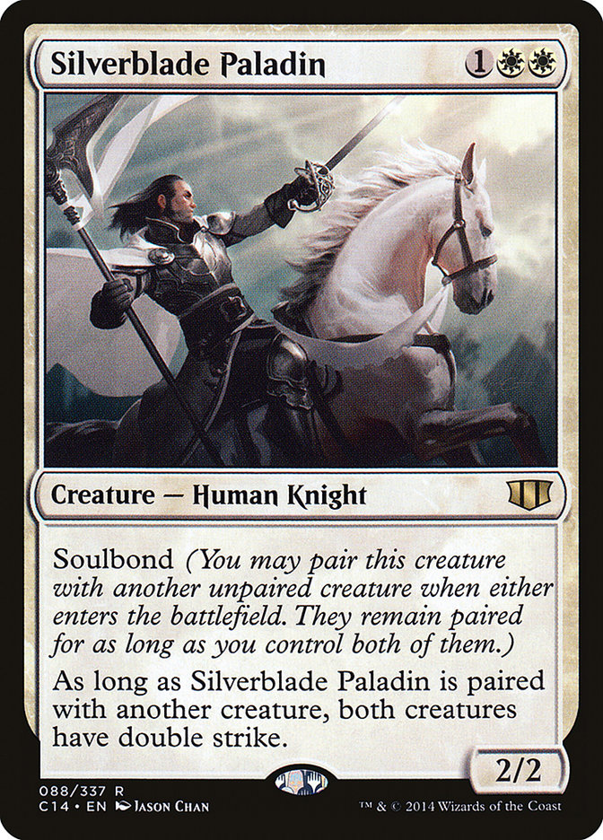 Silverblade Paladin [Commander 2014] | Game Master's Emporium (The New GME)