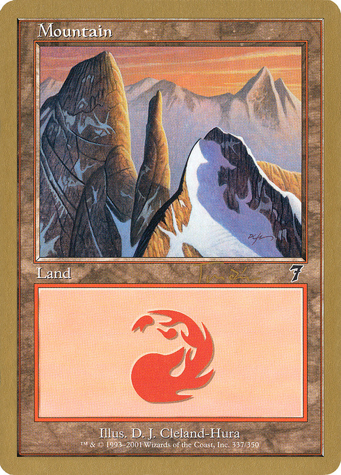 Mountain (jt337) (Jan Tomcani) [World Championship Decks 2001] | Game Master's Emporium (The New GME)