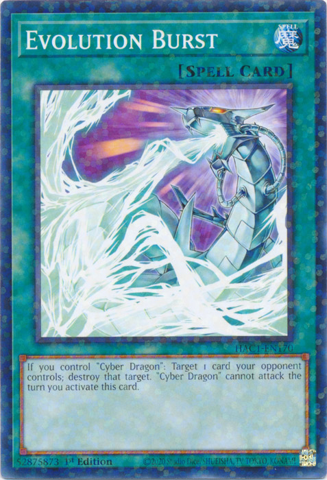 Evolution Burst (Duel Terminal) [HAC1-EN170] Common | Game Master's Emporium (The New GME)