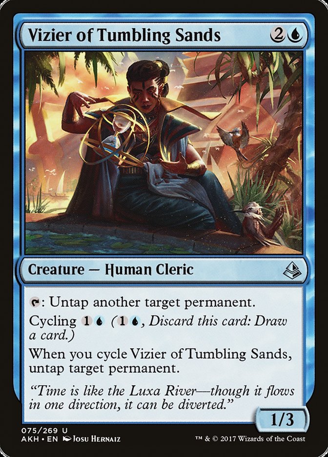 Vizier of Tumbling Sands [Amonkhet] | Game Master's Emporium (The New GME)