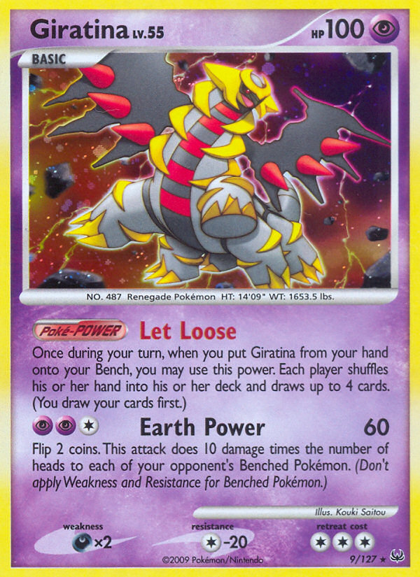 Giratina (9/127) [Platinum: Base Set] | Game Master's Emporium (The New GME)