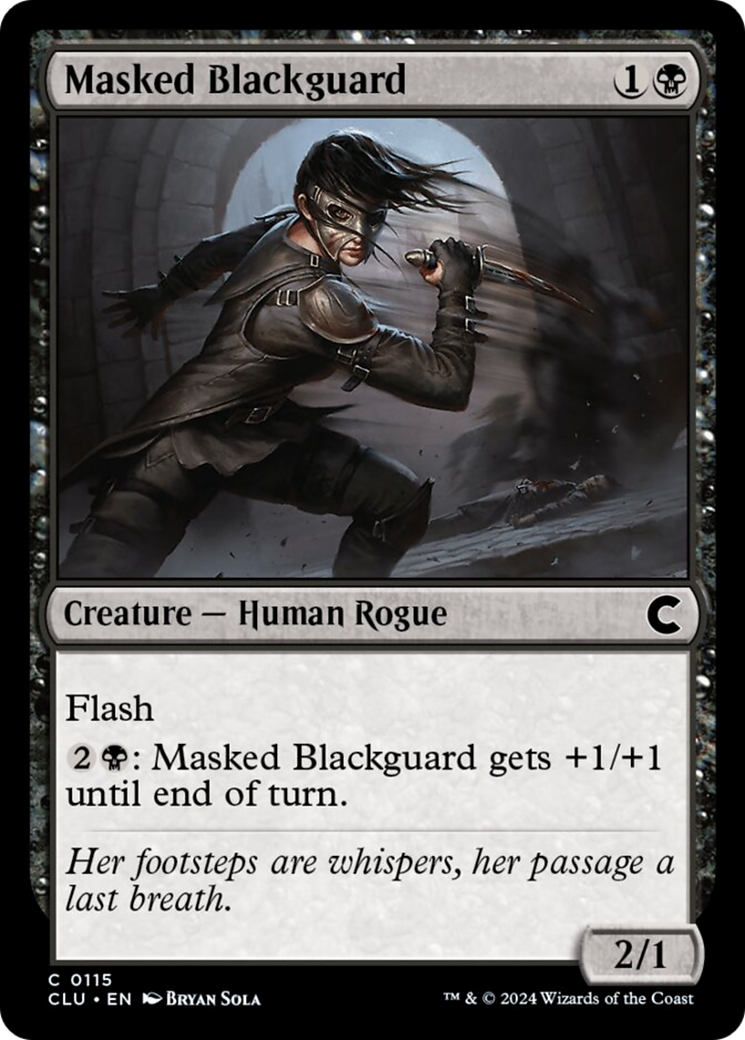 Masked Blackguard [Ravnica: Clue Edition] | Game Master's Emporium (The New GME)