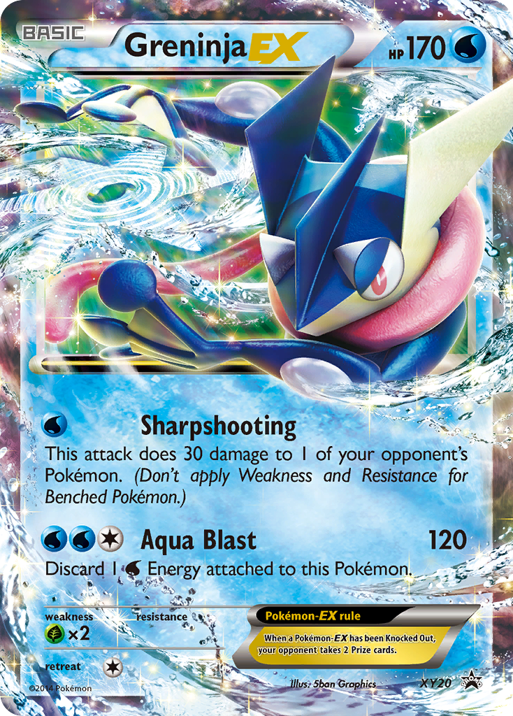 Greninja EX (XY20) [XY: Black Star Promos] | Game Master's Emporium (The New GME)